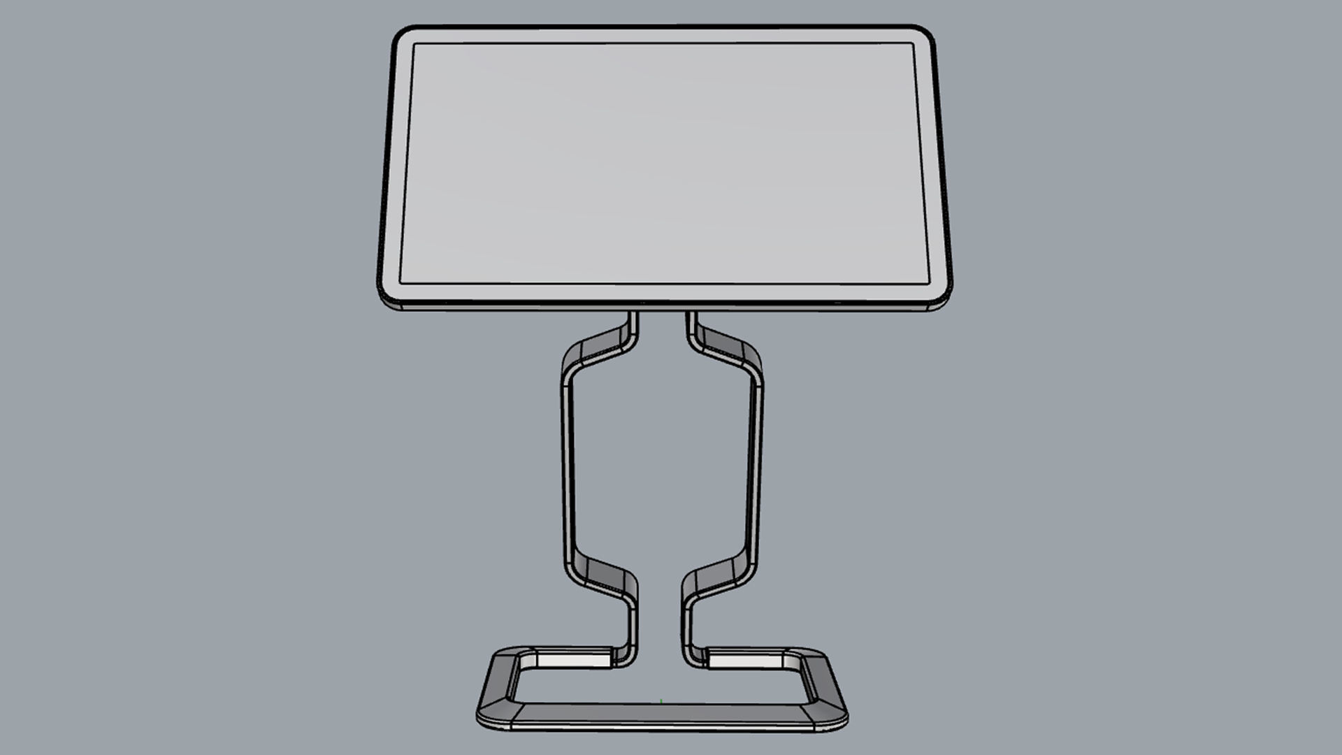 Horizontal Totem Self Service 03 3D model_14