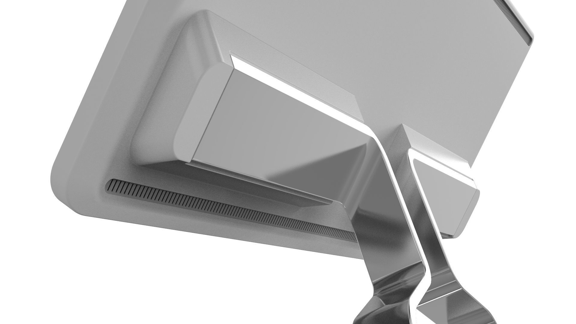 Horizontal Totem Self Service 03 3D model_11