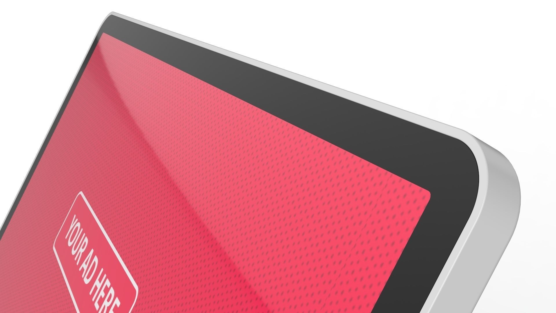 Horizontal Totem Self Service 03 3D model_9