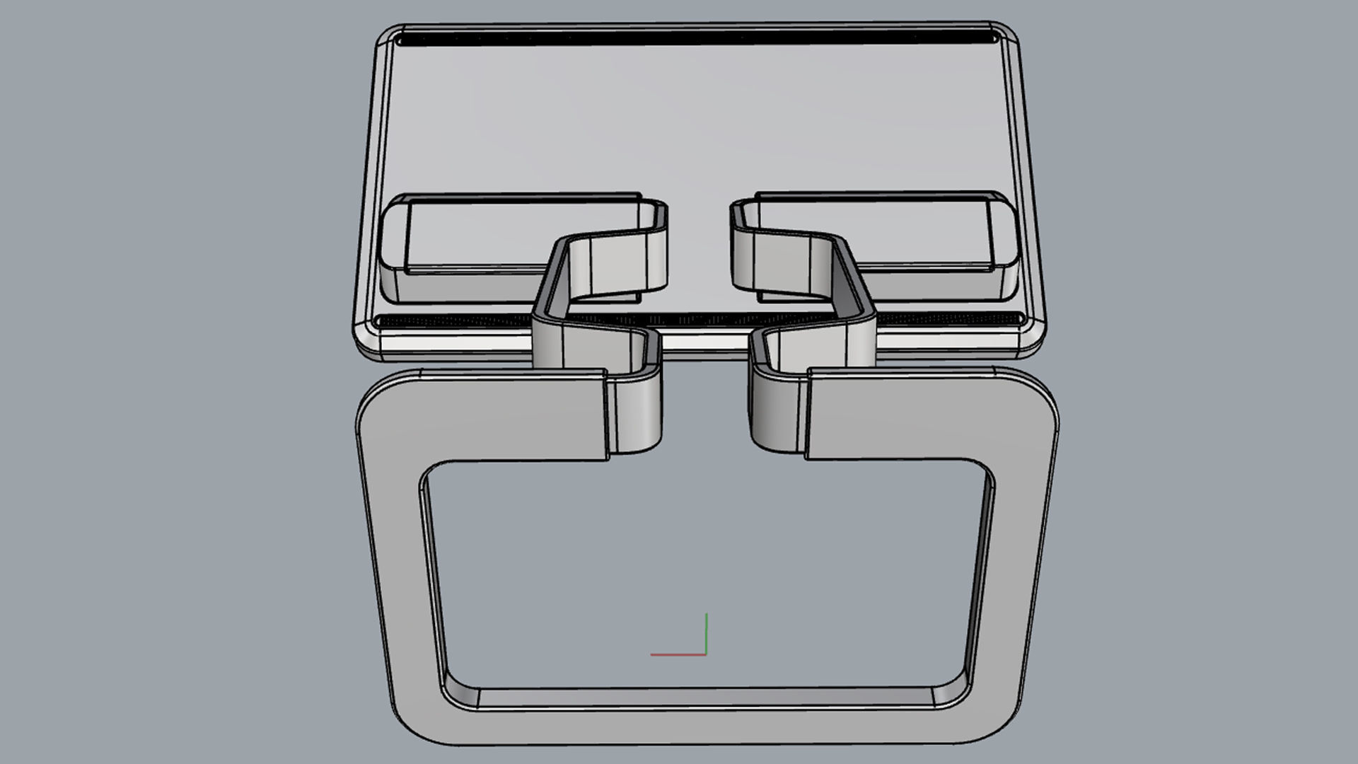 Horizontal Totem Self Service 03 3D model_20