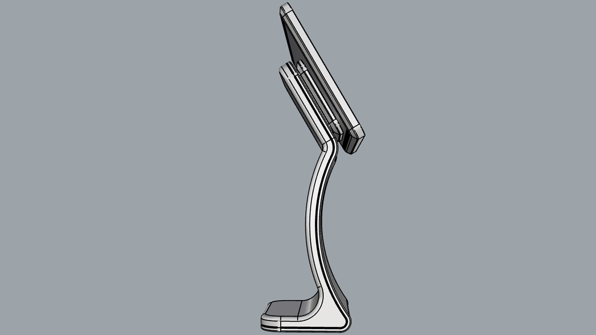 Horizontal Totem Self Service 04 3D model_17