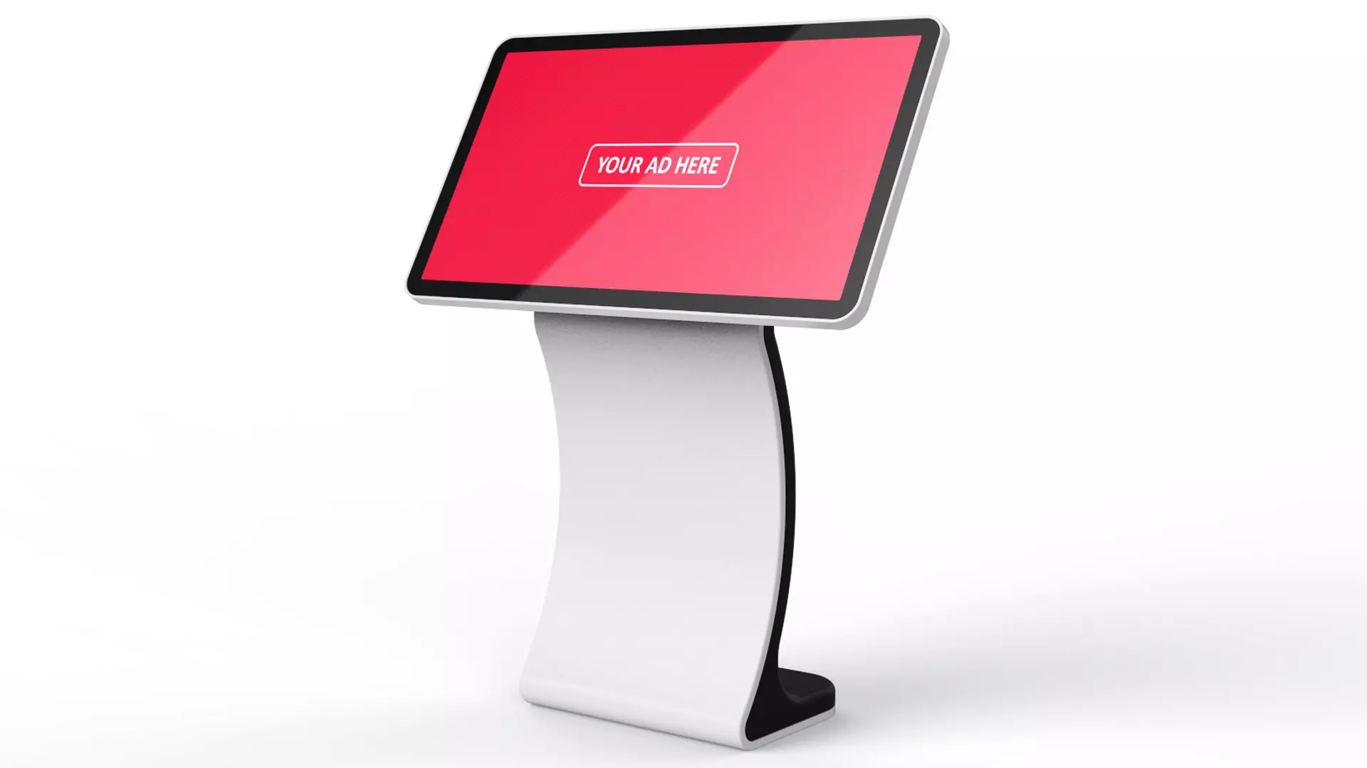 Horizontal Totem Self Service 04 3D model_0