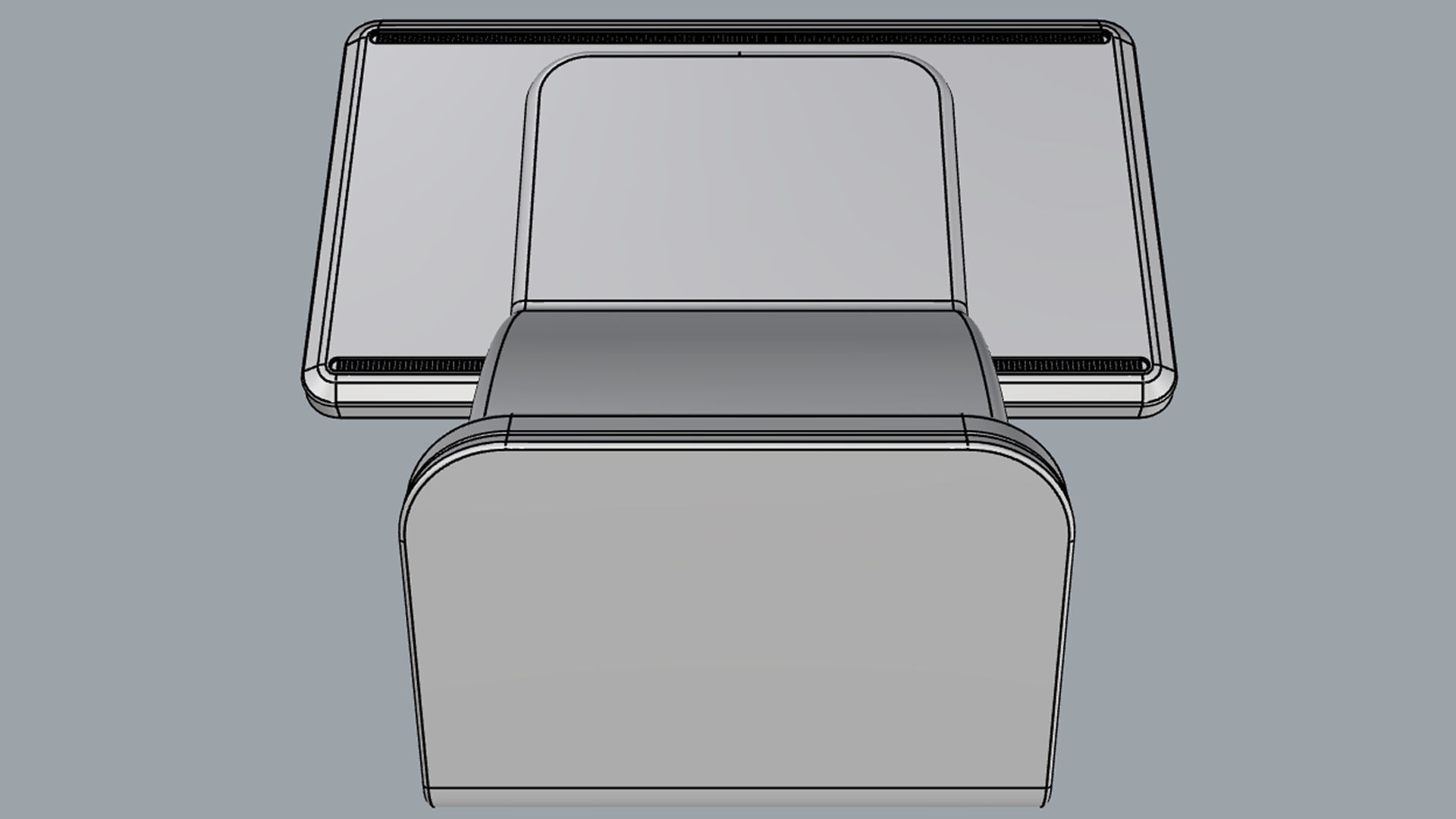 Horizontal Totem Self Service 04 3D model_21