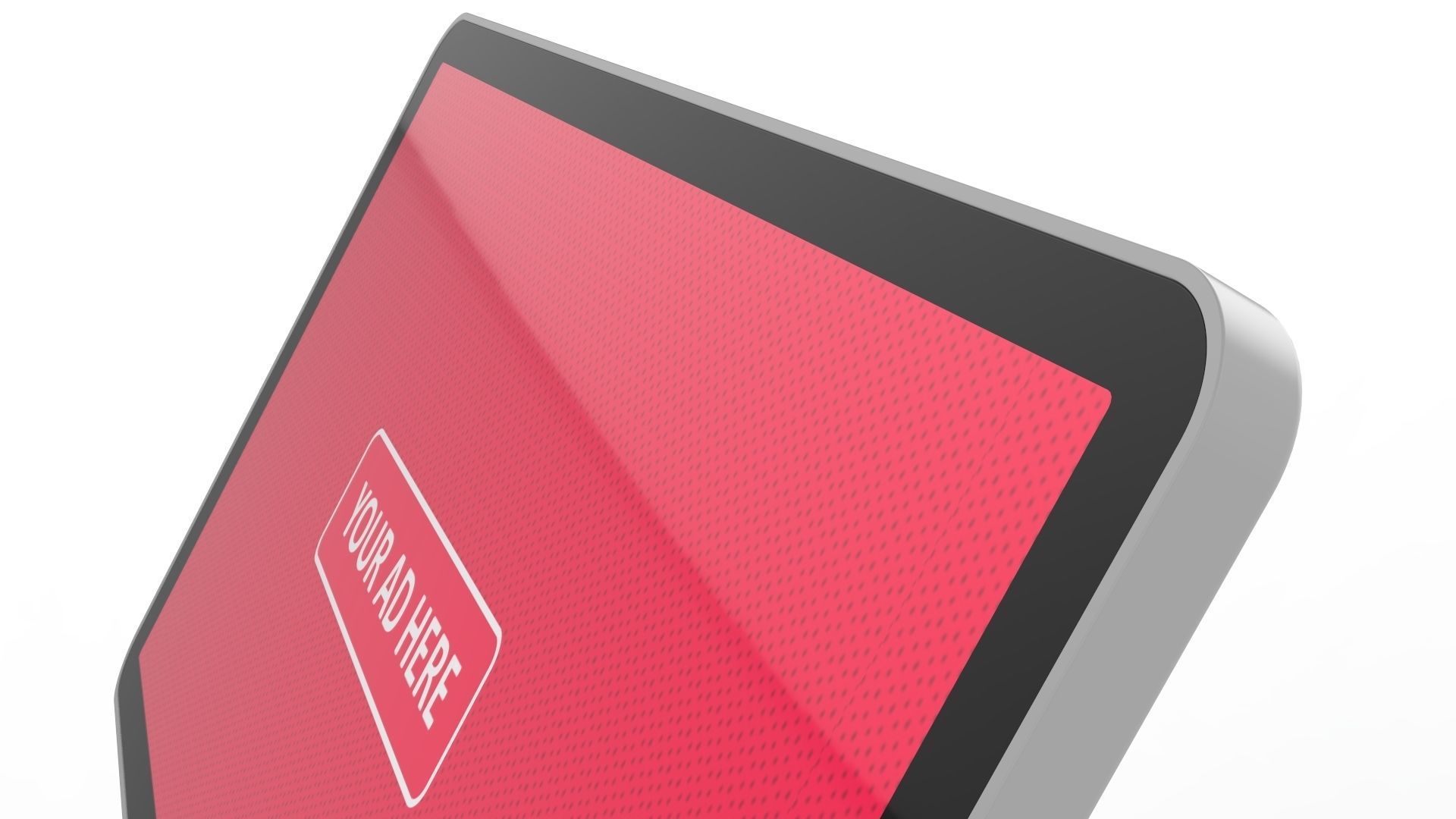 Horizontal Totem Self Service 04 3D model_9