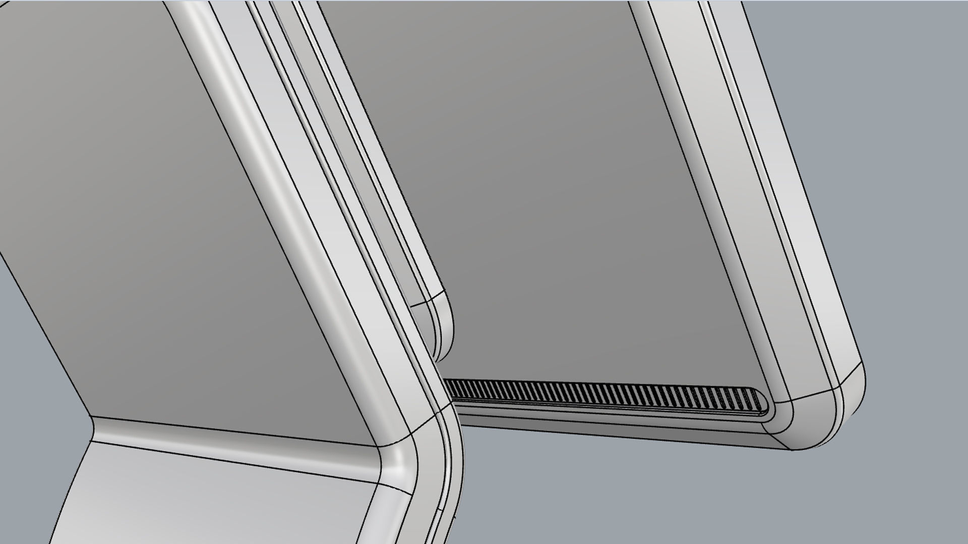 Horizontal Totem Self Service 04 3D model_19