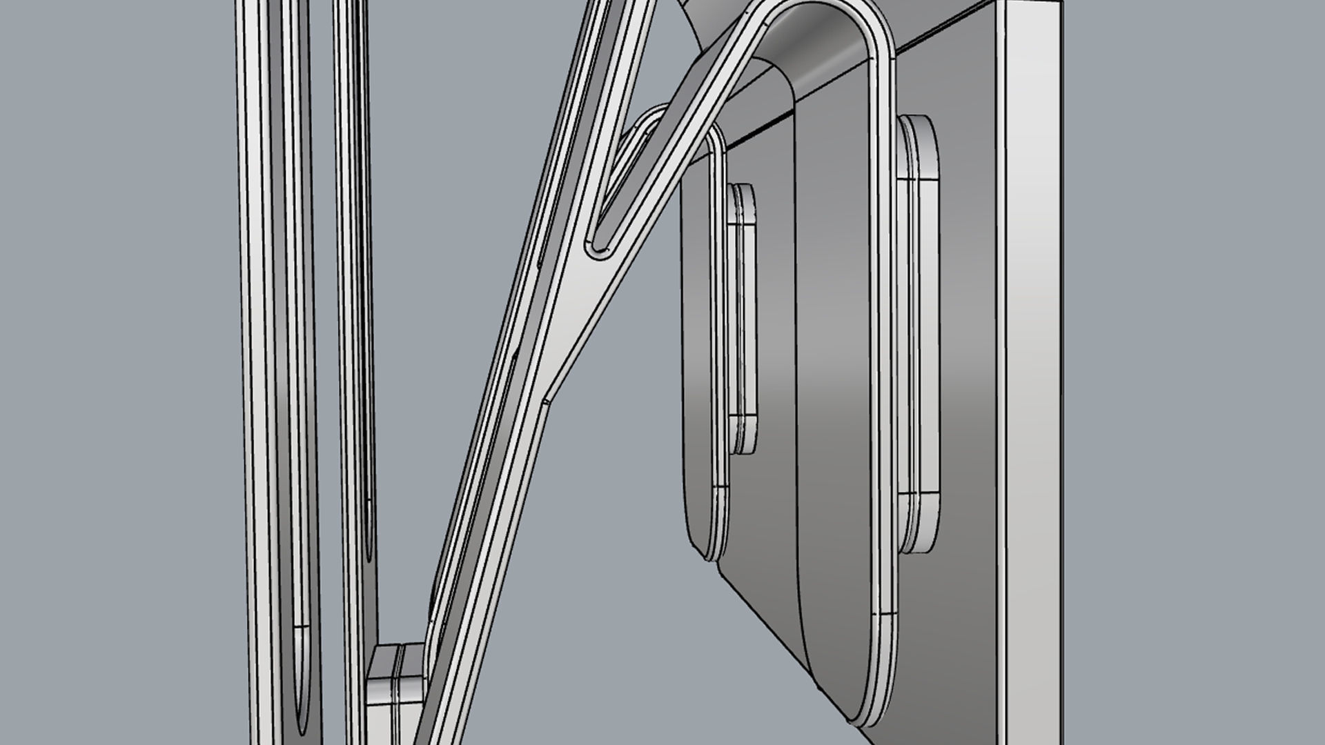 Horizontal Totem Self Service 05 3D model_19