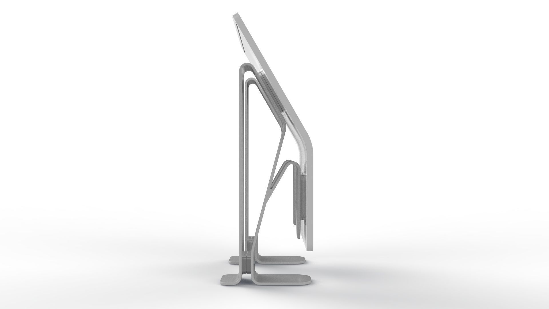 Horizontal Totem Self Service 05 3D model_3