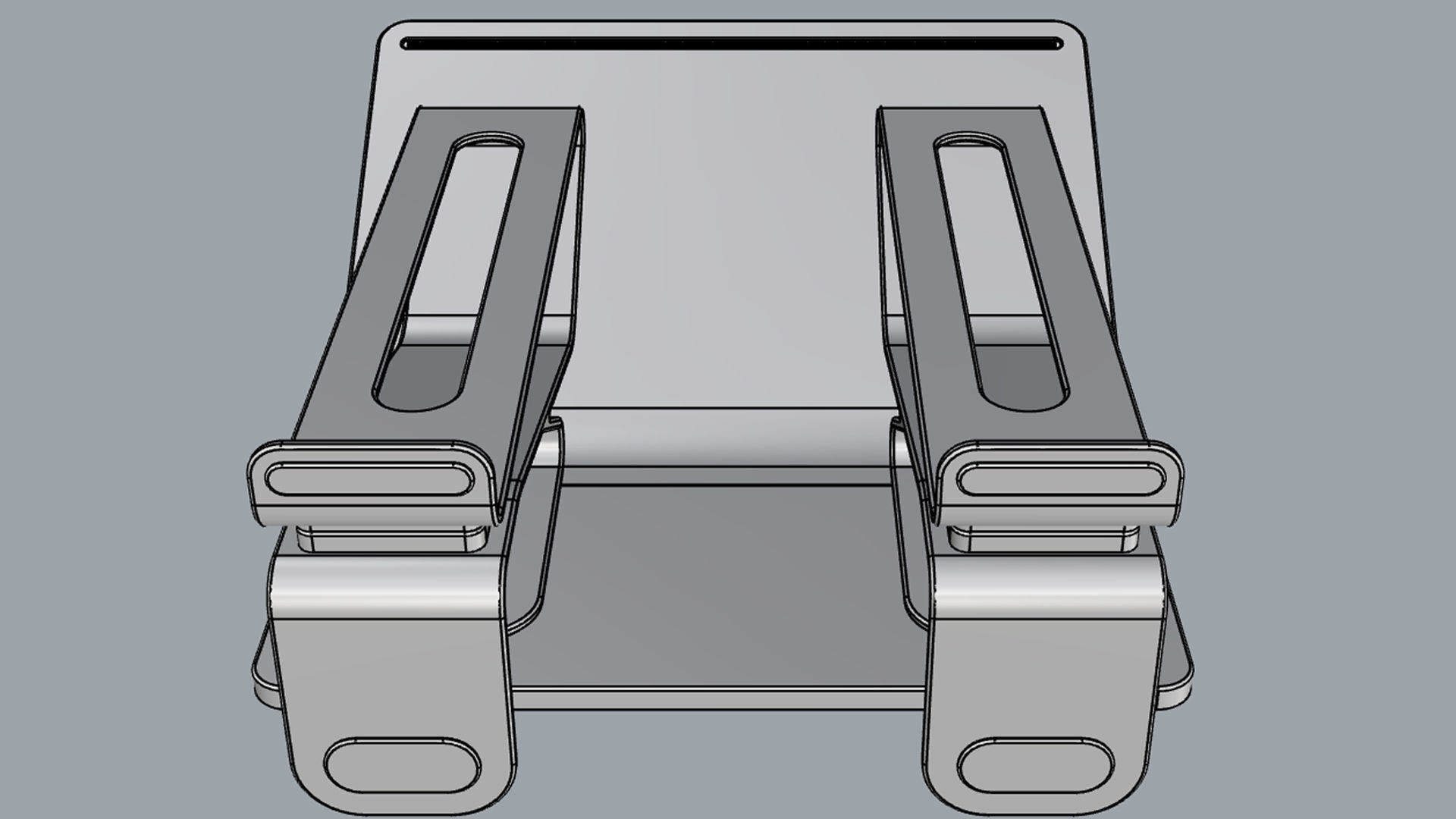 Horizontal Totem Self Service 05 3D model_21
