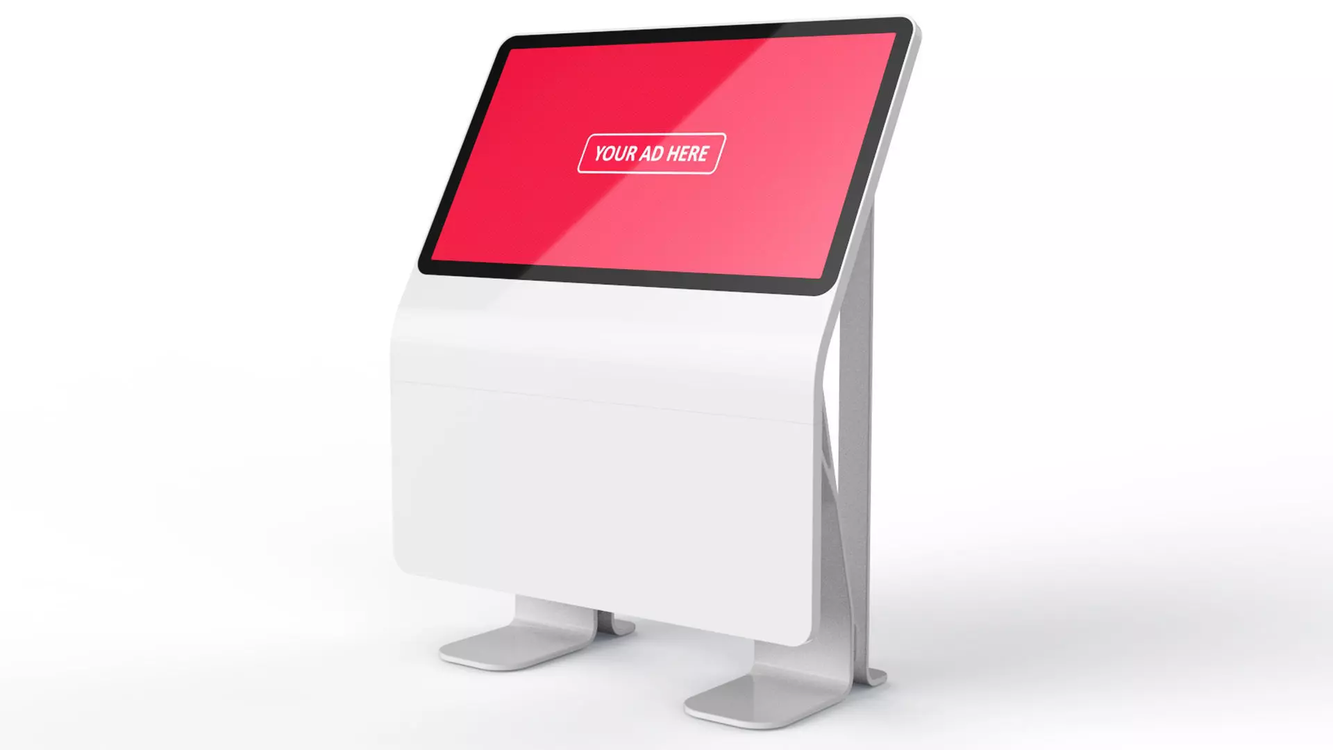 Horizontal Totem Self Service 05 3D model_0