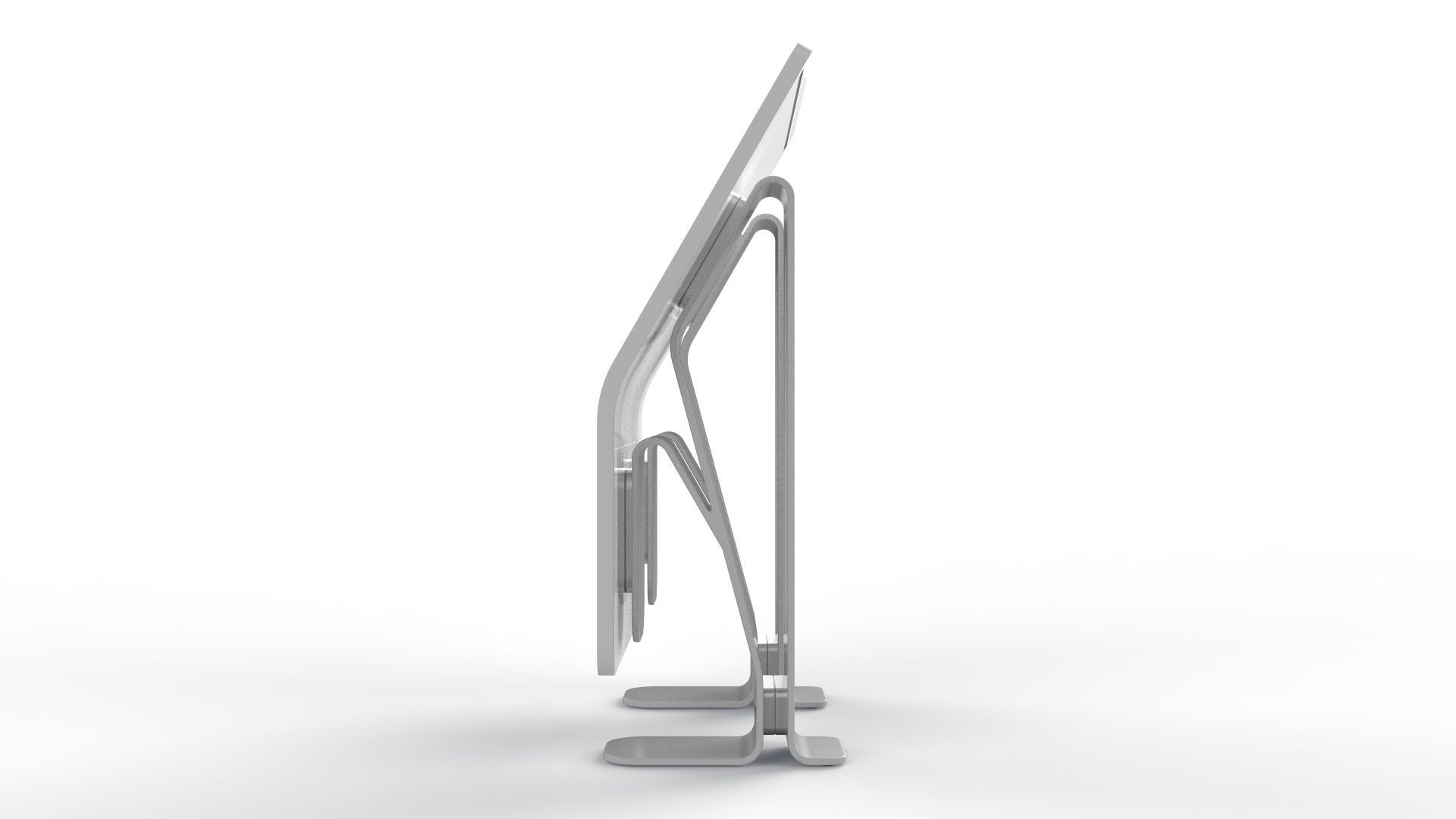 Horizontal Totem Self Service 05 3D model_7