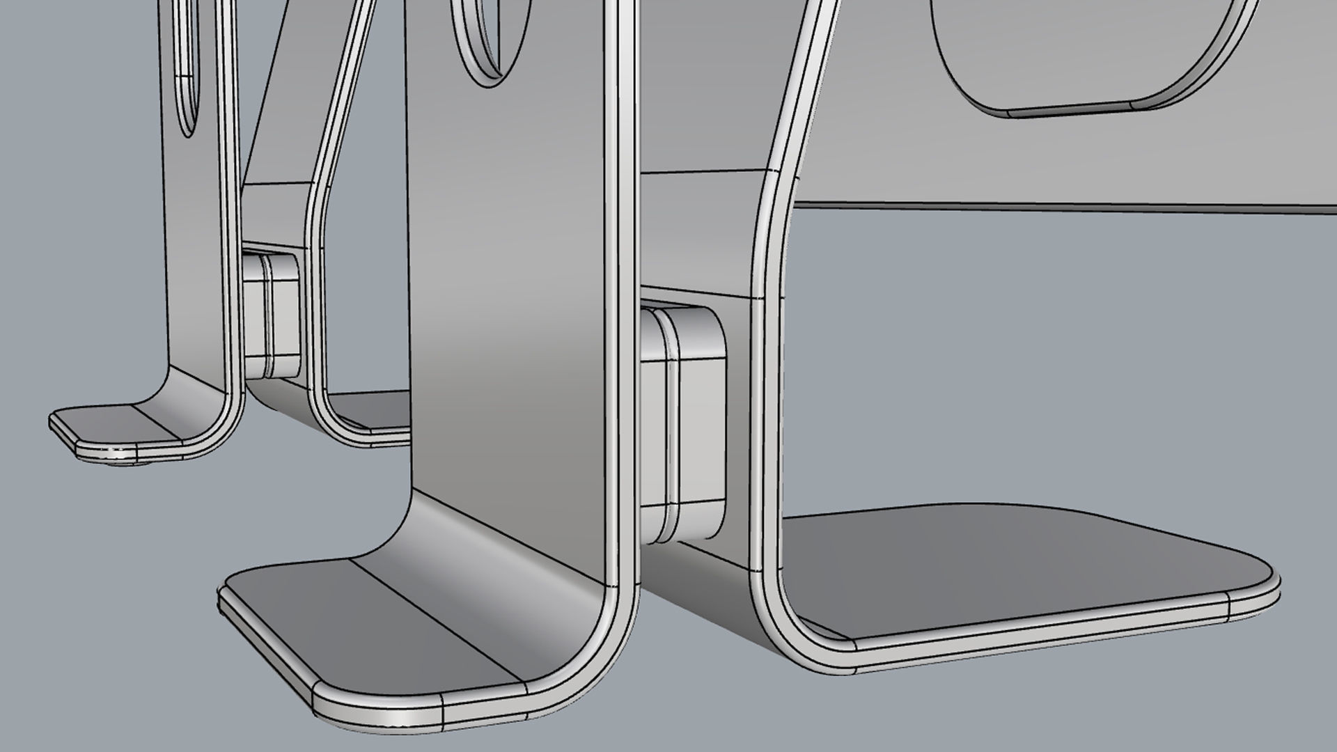 Horizontal Totem Self Service 05 3D model_18