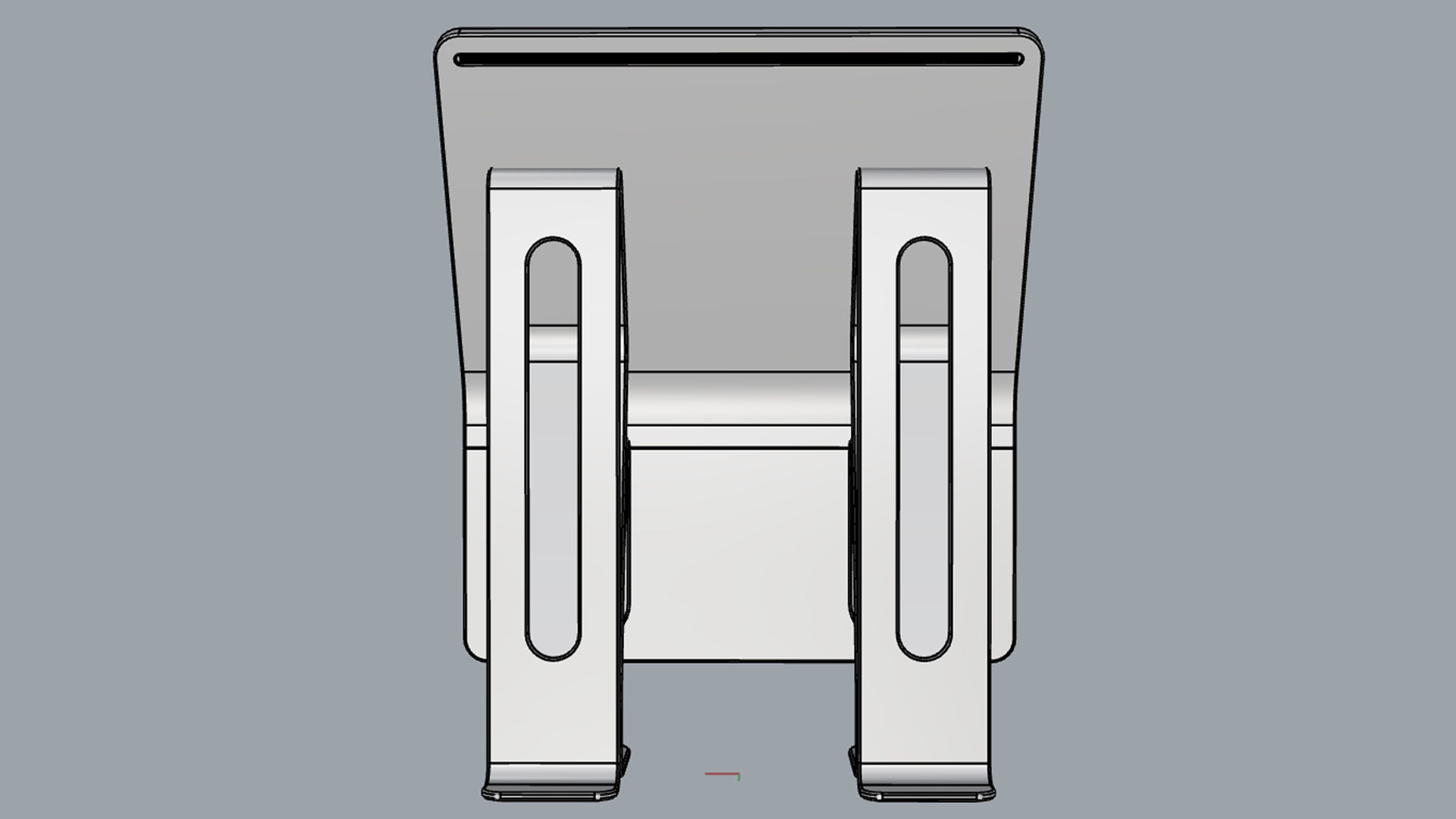 Horizontal Totem Self Service 05 3D model_15