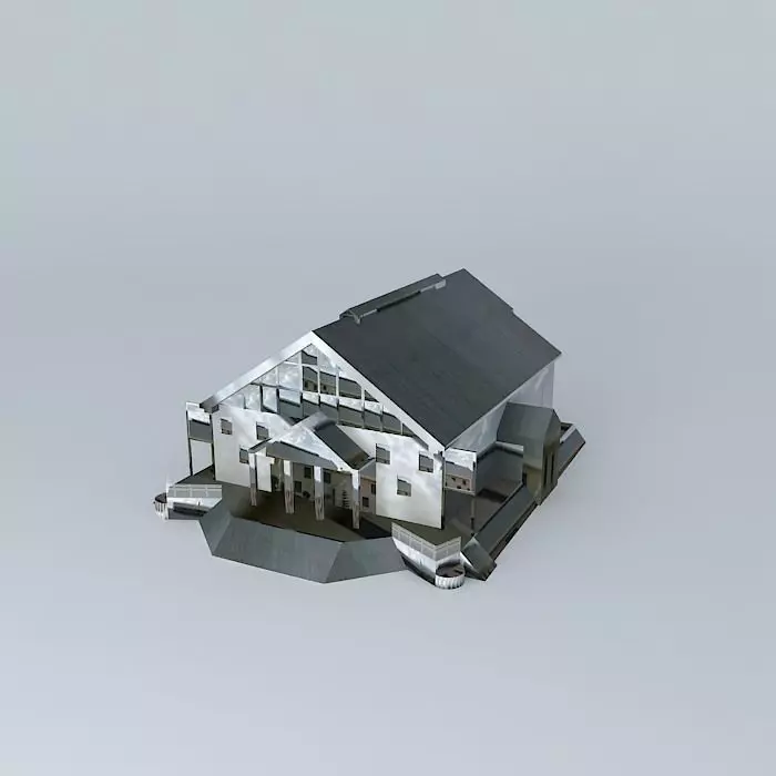 Parish san francisco xavier Free 3D model
