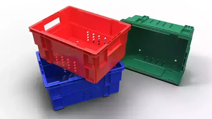 Stack and Nest Container - Storage 3D model