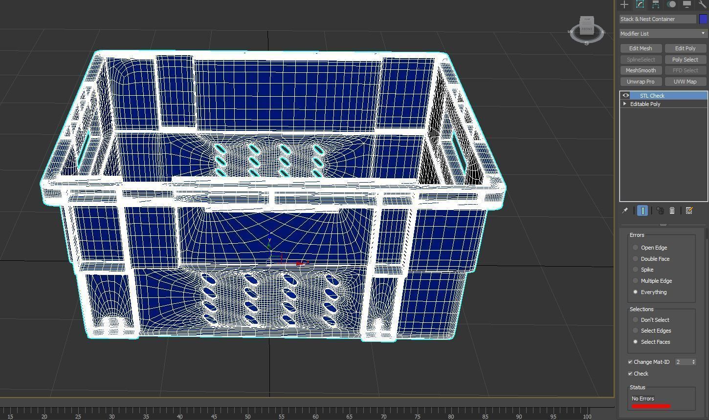 Stack and Nest Container - Storage 3D model_12