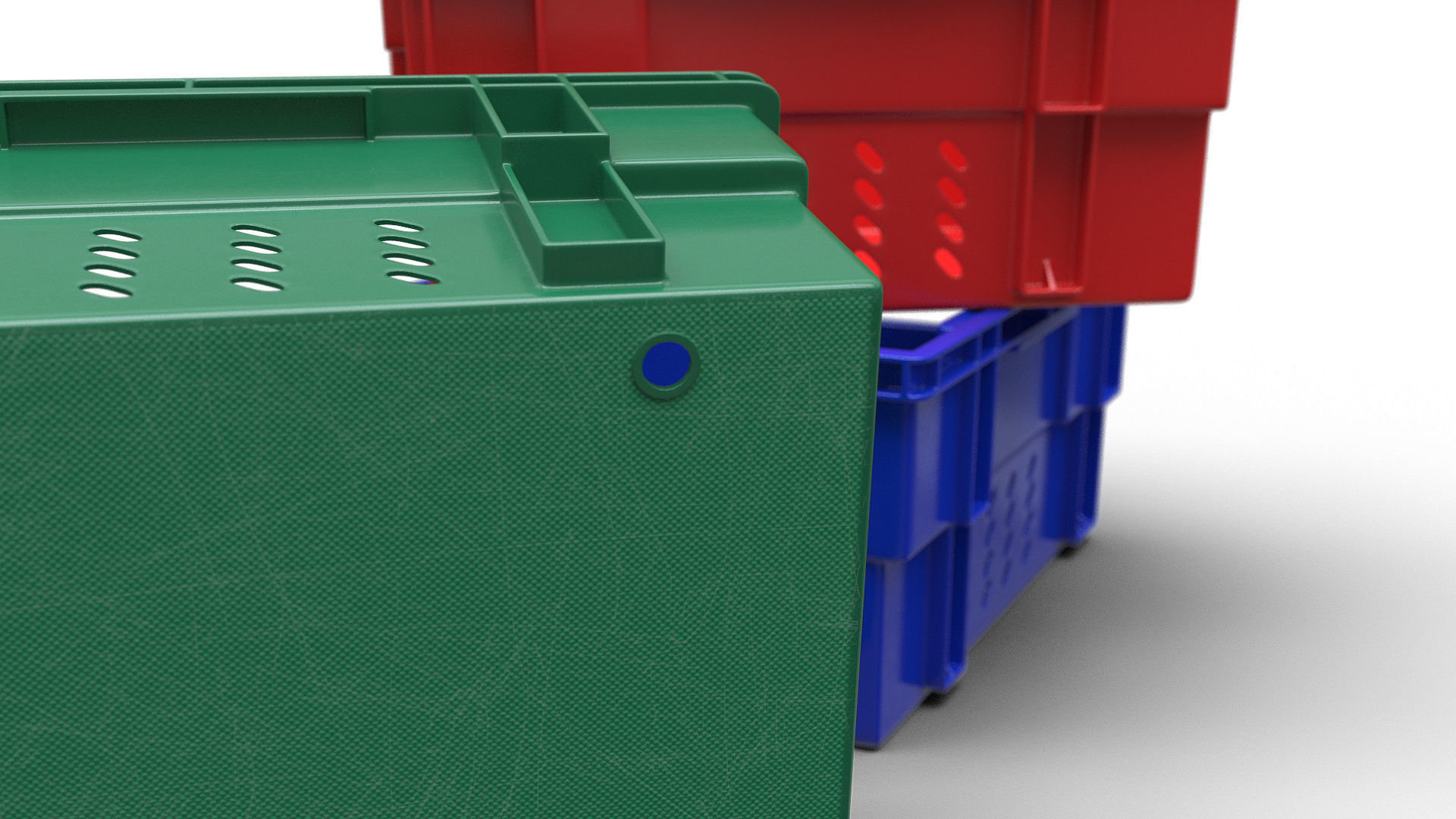 Stack and Nest Container - Storage 3D model_8