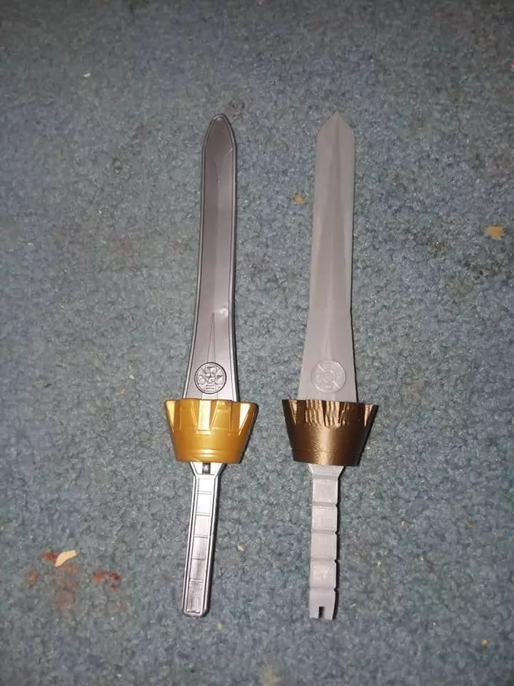 zeo megazord sword 3D print model_0