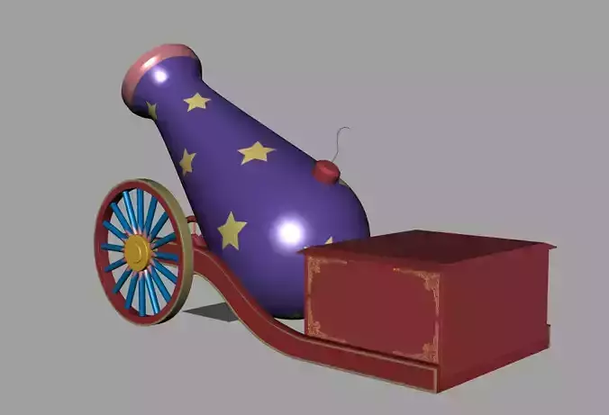 Cannon carouse toy decor