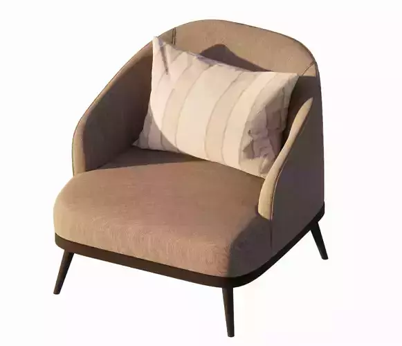 Chair lounge with pillow