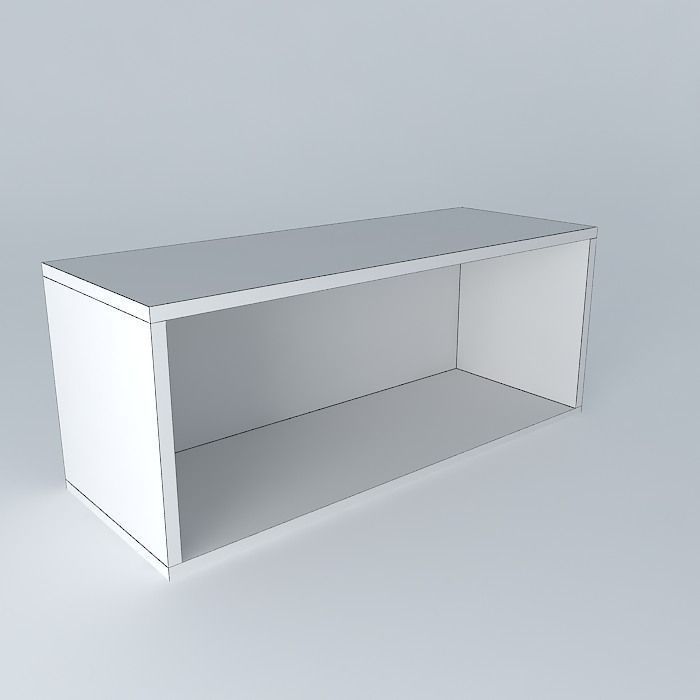 P036 TV shelf Free 3D model_3