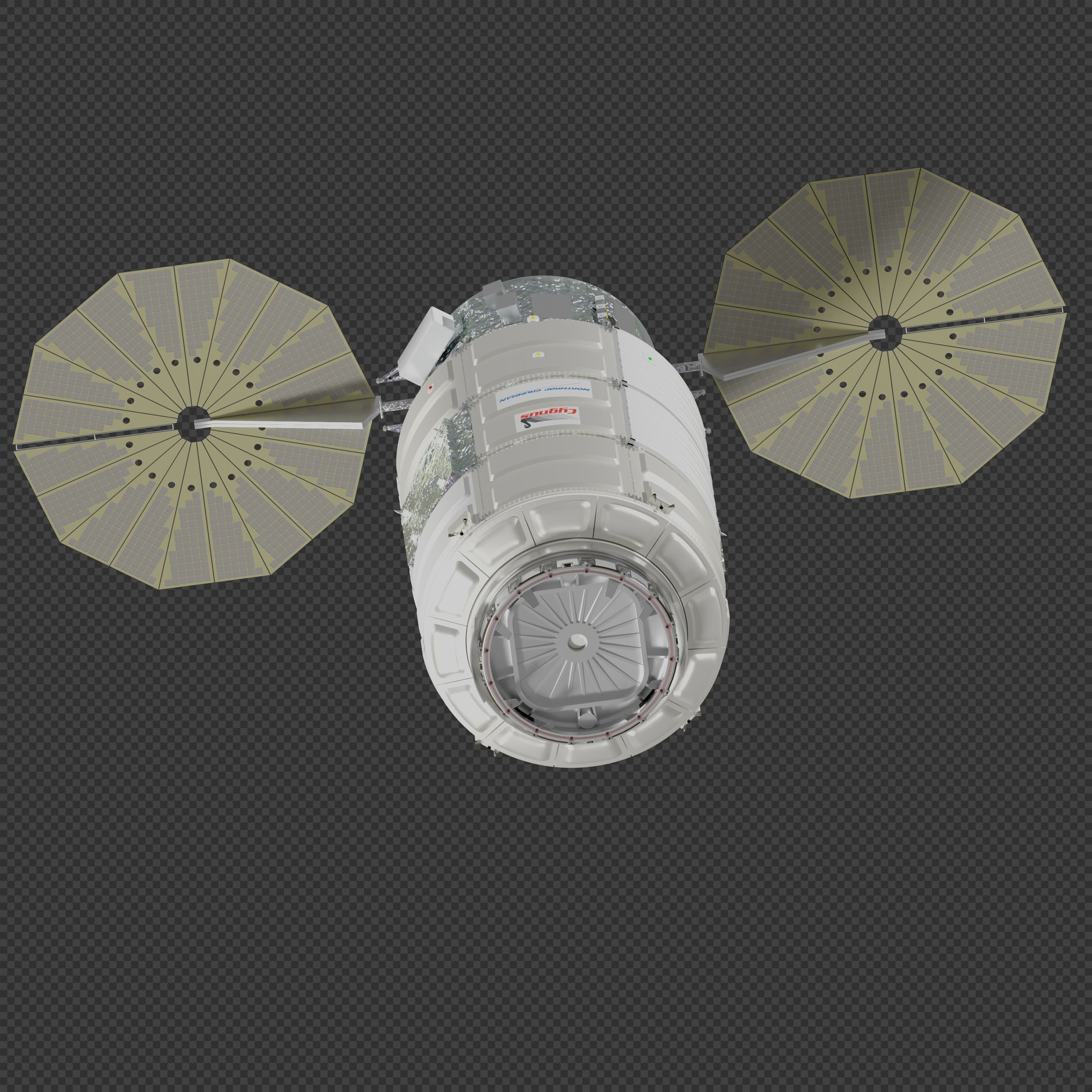 Enhanced Cygnus spacecraft 3D model_5