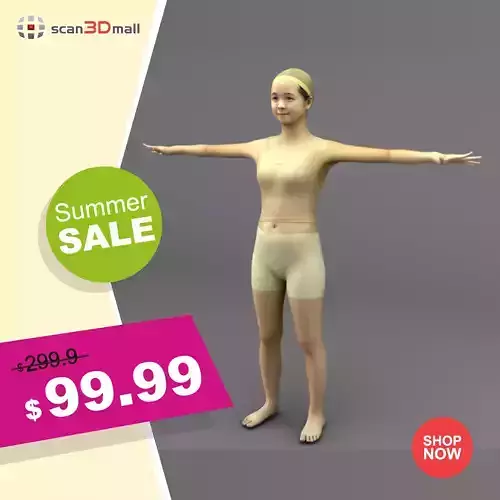 A Rigged Smiley Woman