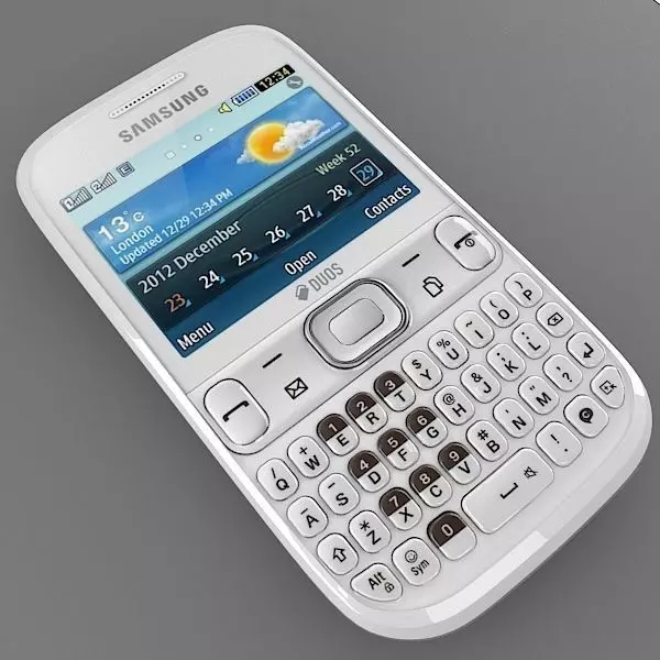 Samsung Chat 333 3D model