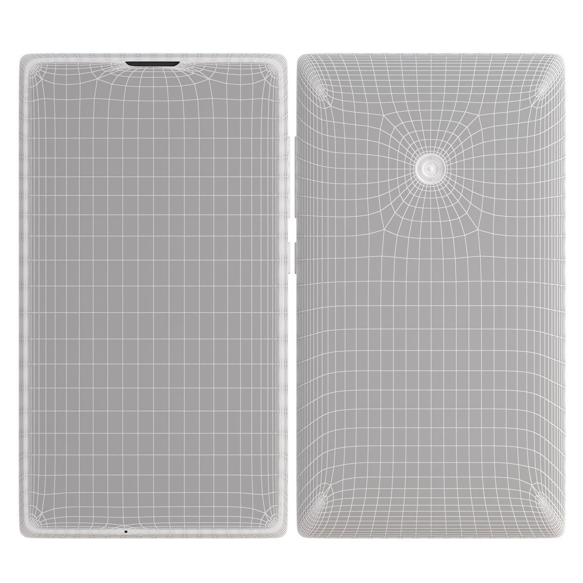 Nokia XL Bright green 3D model_9