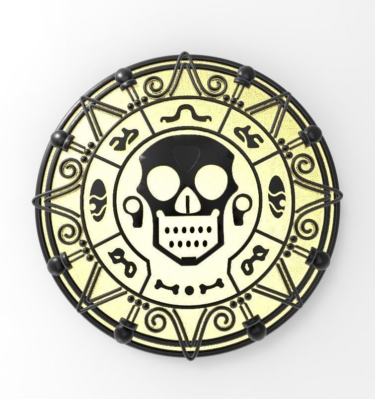 Pirates Cursed Aztec Gold 3D print model_2