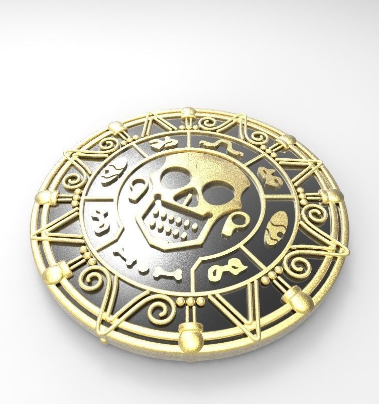 Pirates Cursed Aztec Gold 3D print model_1