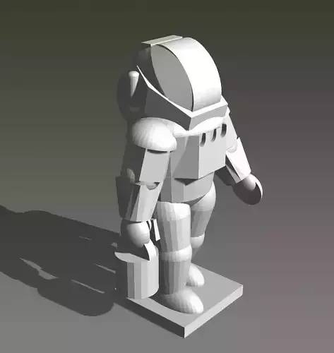 On Mars Board Game Player Marker 3D print model