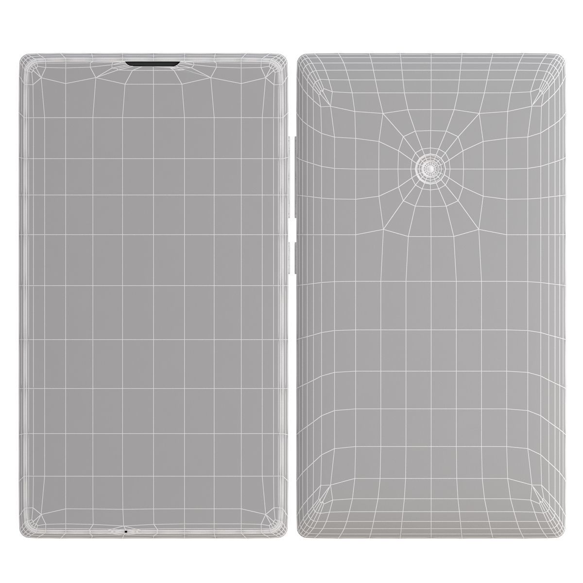 Nokia XL Cyan 3D model_10