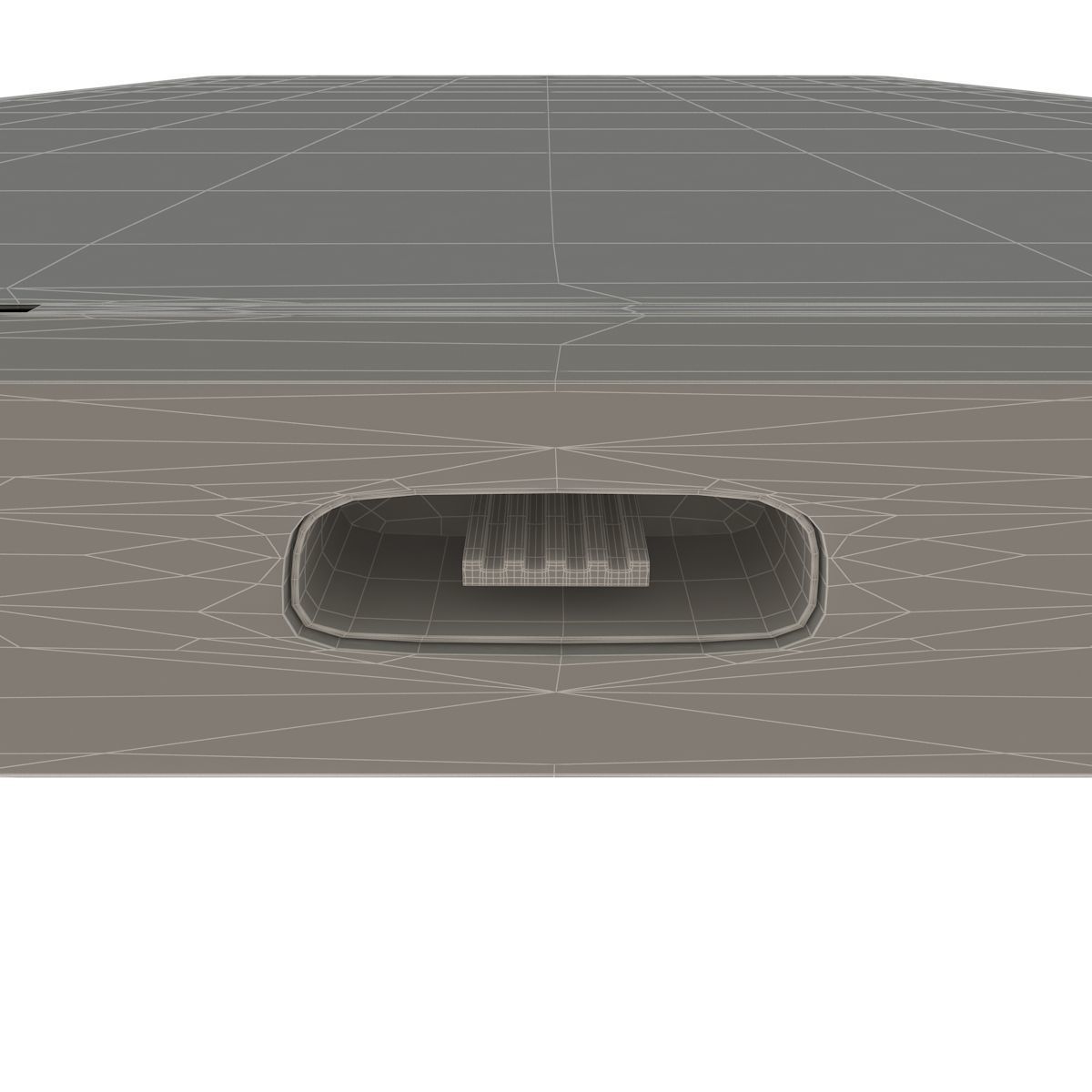 Nokia XL Orange 3D model_8