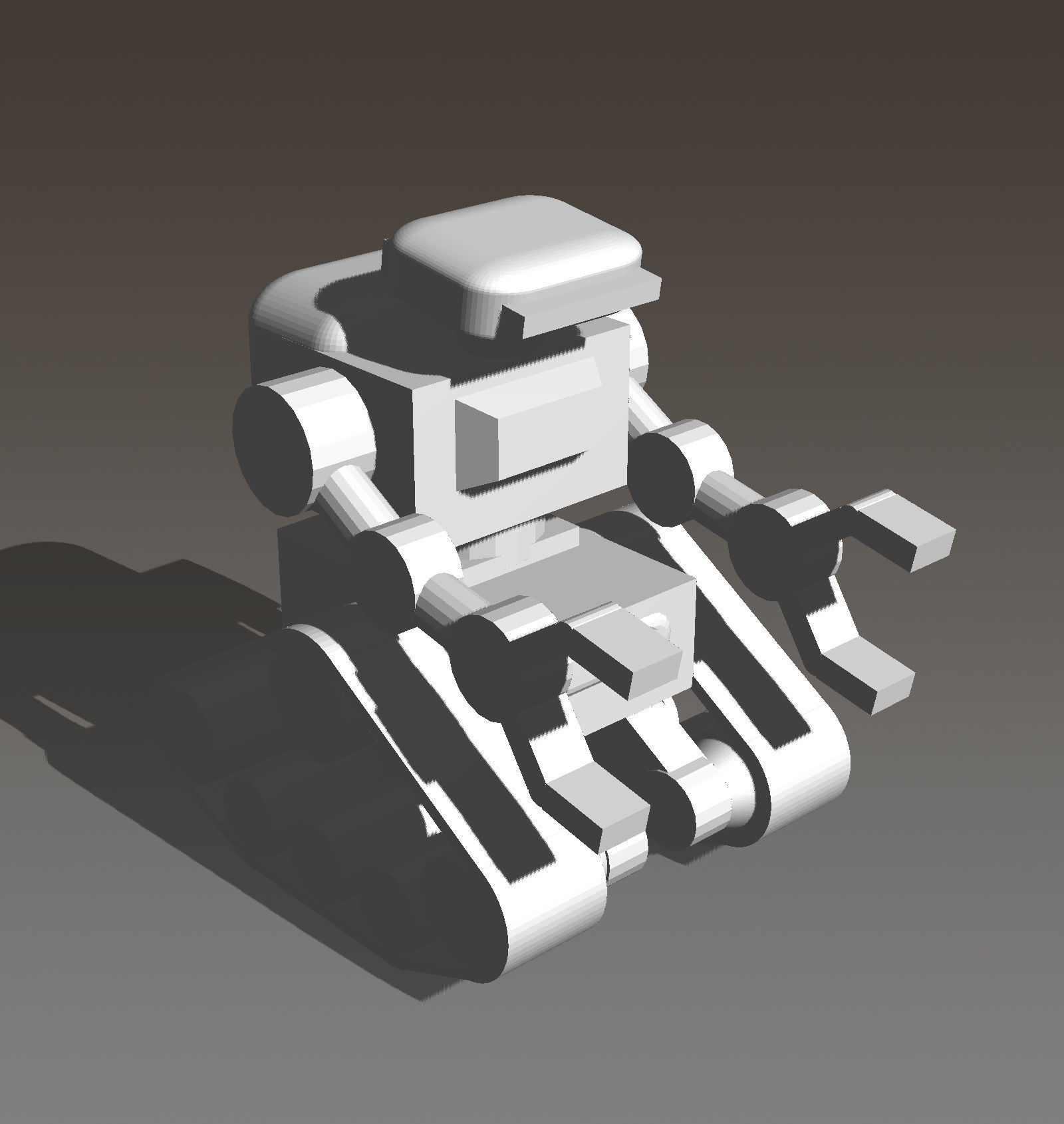 Building Robot for On Mars Boardgame 3D print model_2