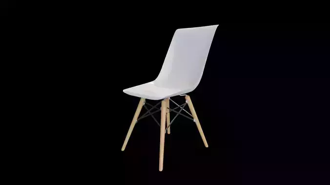 Modern elegant Chair-white