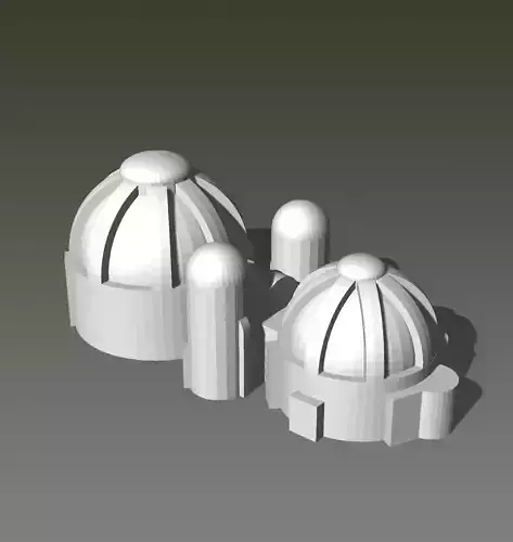 LSS Piece for On Mars Boardgame 3D print model