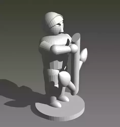 Biochemist for On Mars Boardgame 3D print model