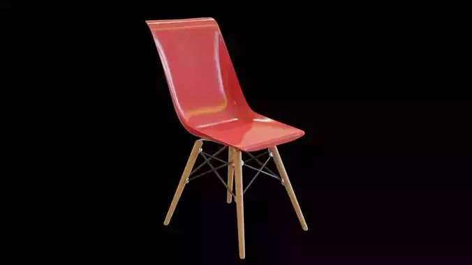 Modern elegant Chair-red