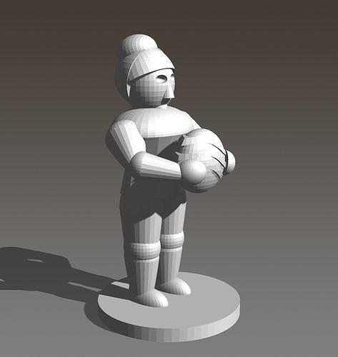 Geochemist Scientist for On Mars Boardgame 3D print model