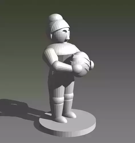 Geochemist Scientist for On Mars Boardgame 3D print model