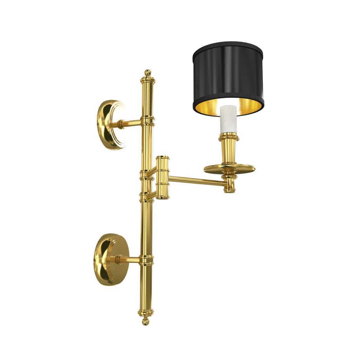 Two wall sconce 3D model_2