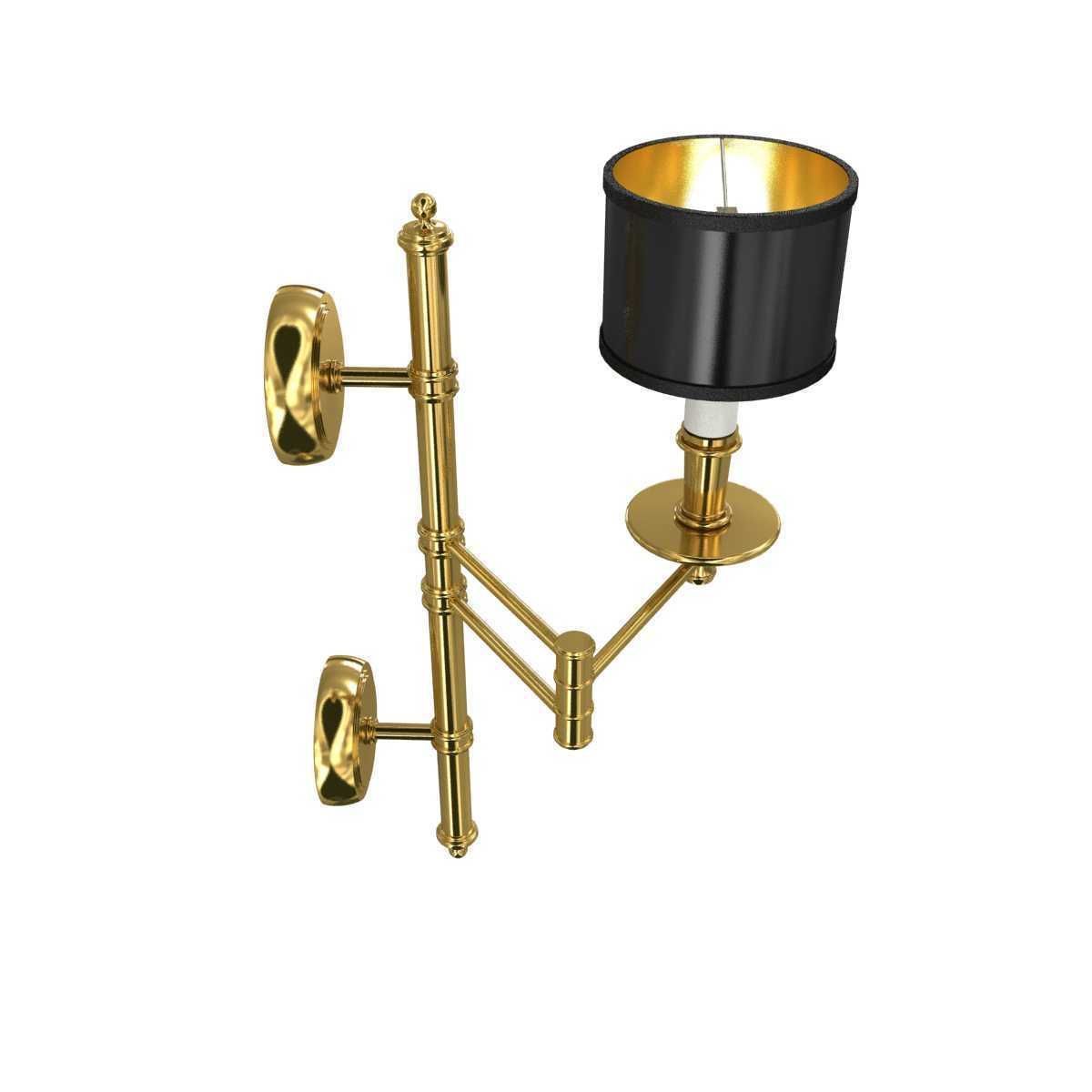 Two wall sconce 3D model_6