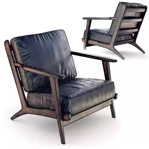 Armchair Zin Home Leather Lounge