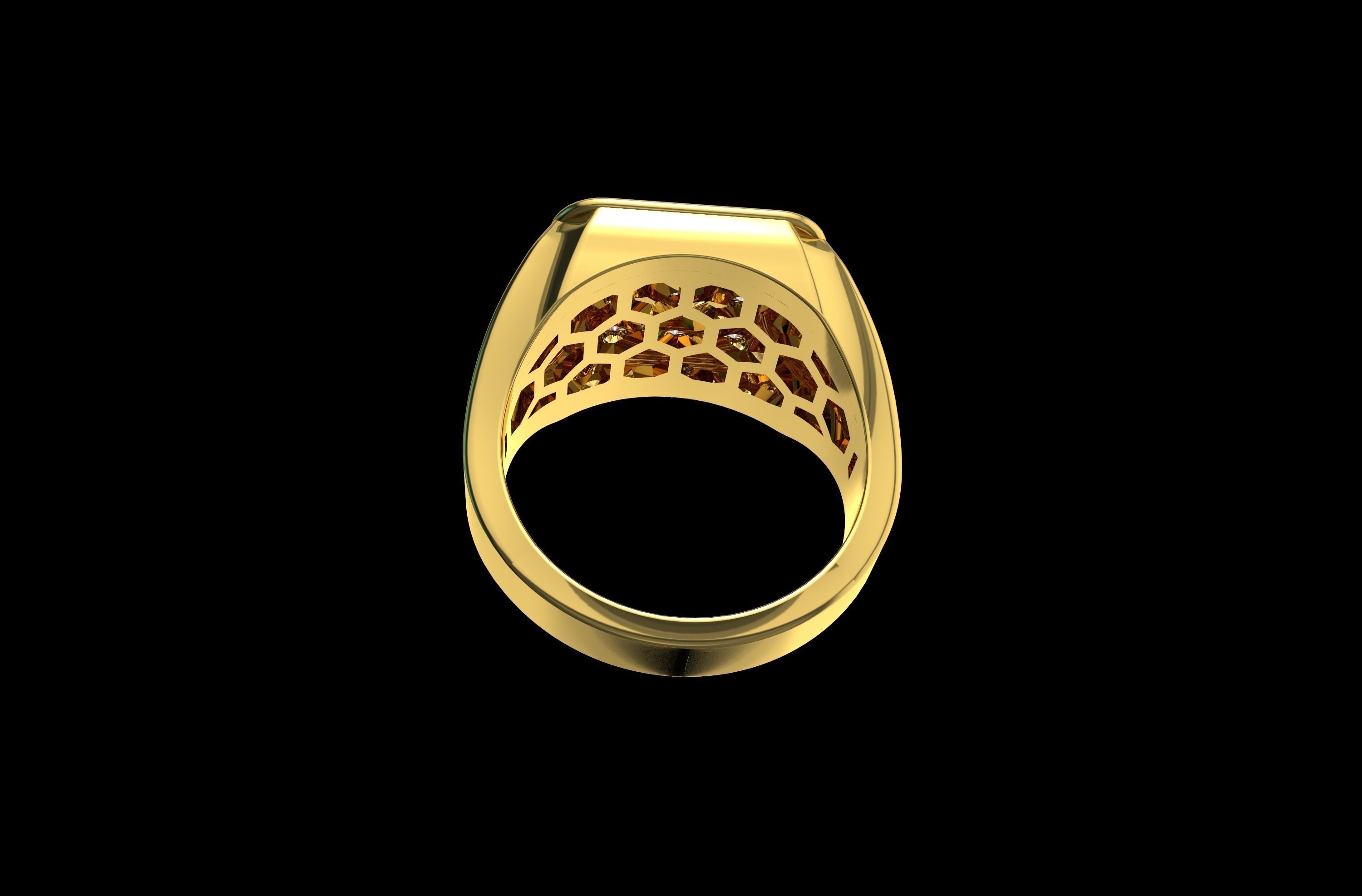 Gold N746 3D print model_3