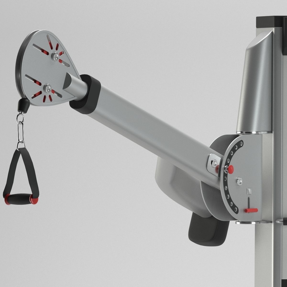 Gym FreeMotion Cable Cross 3D model_1