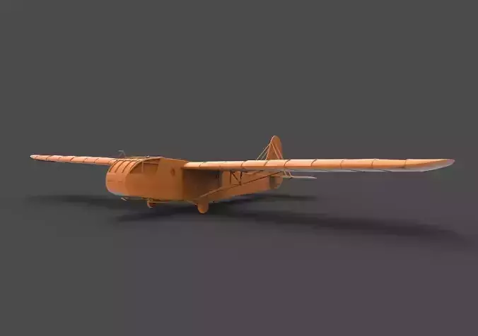 Waco CG-4 3D print model
