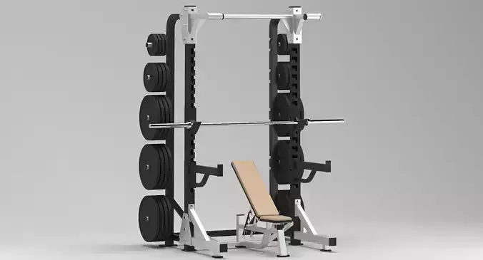 GYM Half Rack