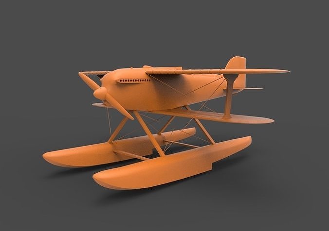 Sea Plane 3D print model