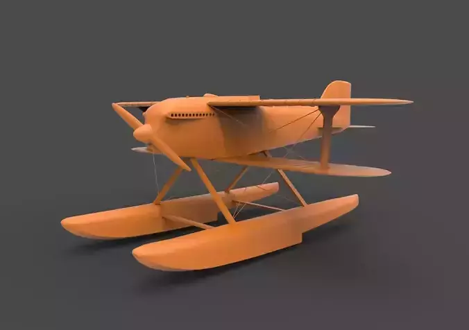 Sea Plane 3D print model