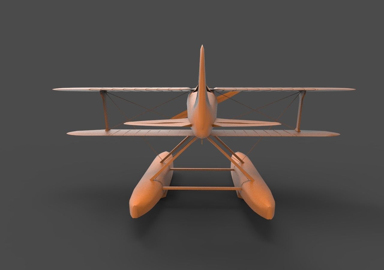 Sea Plane 3D print model_5